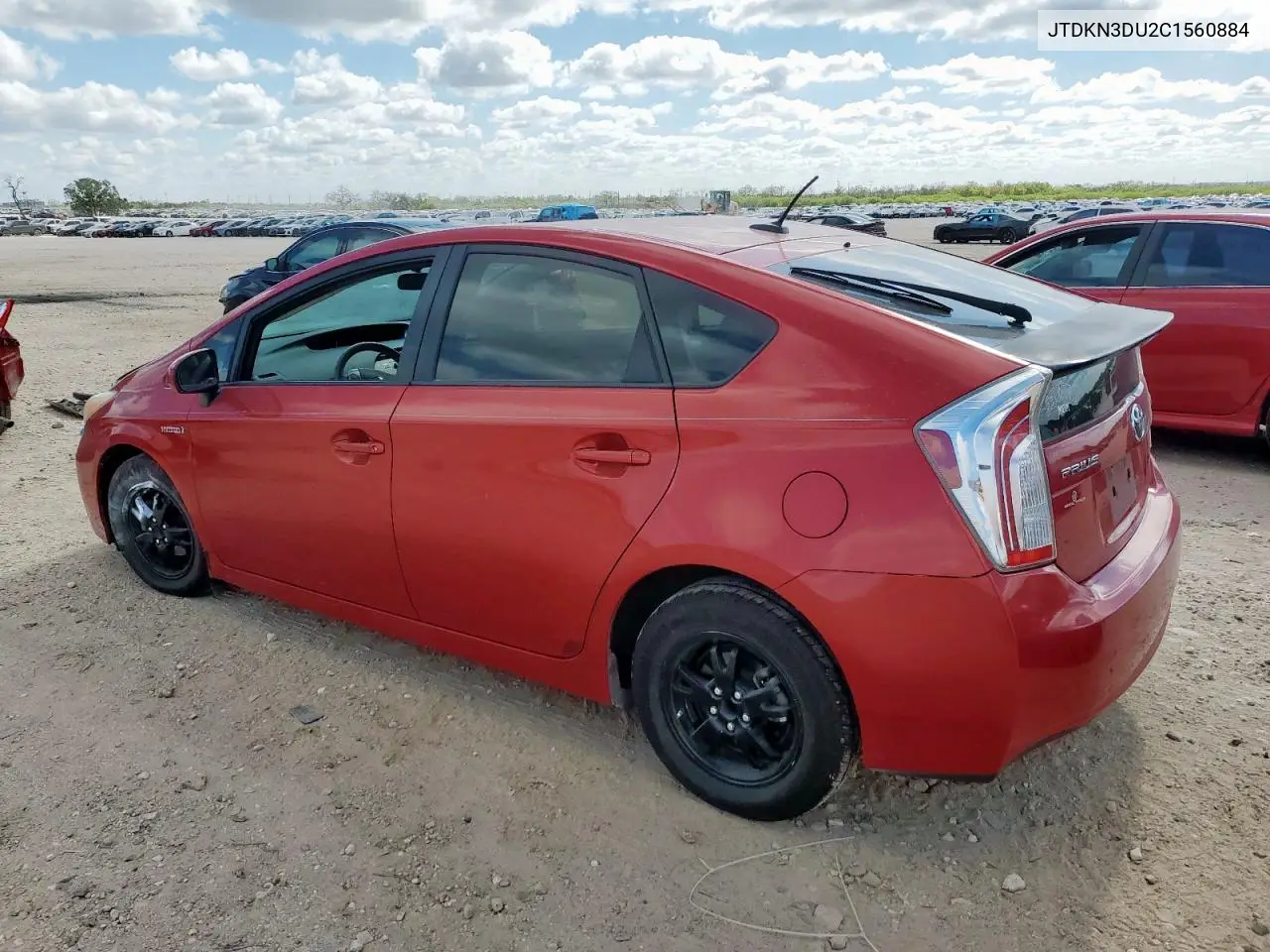 JTDKN3DU2C1560884 2012 Toyota Prius