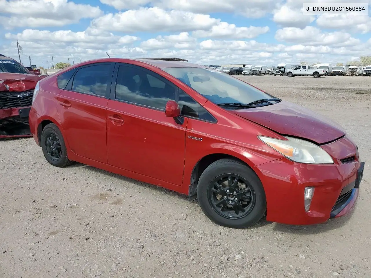 JTDKN3DU2C1560884 2012 Toyota Prius