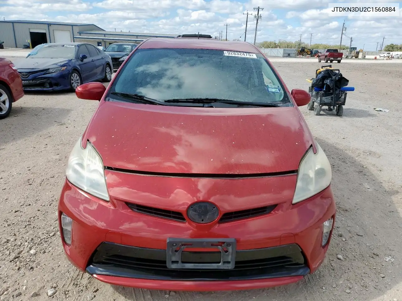 JTDKN3DU2C1560884 2012 Toyota Prius