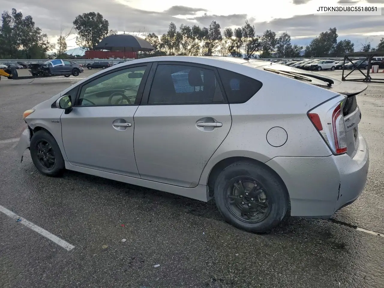 JTDKN3DU8C5518051 2012 Toyota Prius