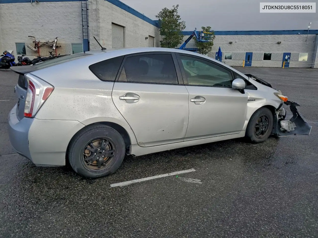 JTDKN3DU8C5518051 2012 Toyota Prius