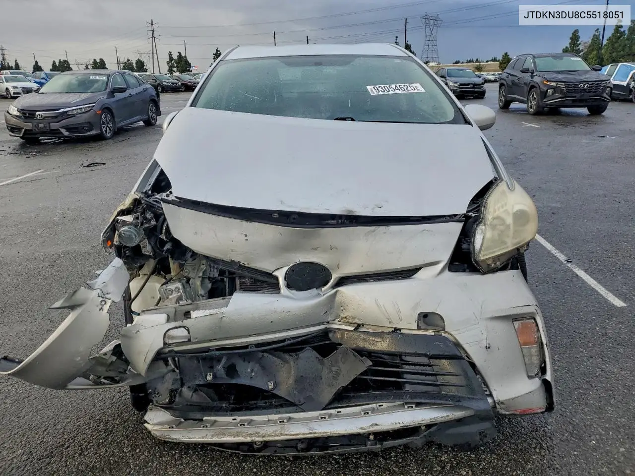 JTDKN3DU8C5518051 2012 Toyota Prius