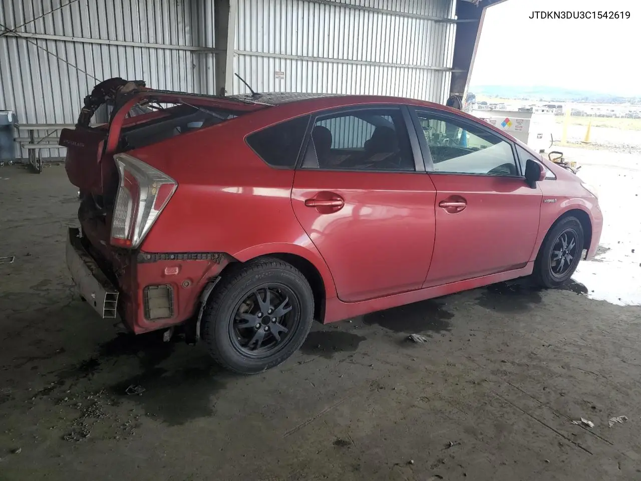 JTDKN3DU3C1542619 2012 Toyota Prius