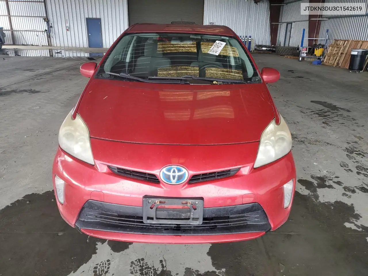 JTDKN3DU3C1542619 2012 Toyota Prius