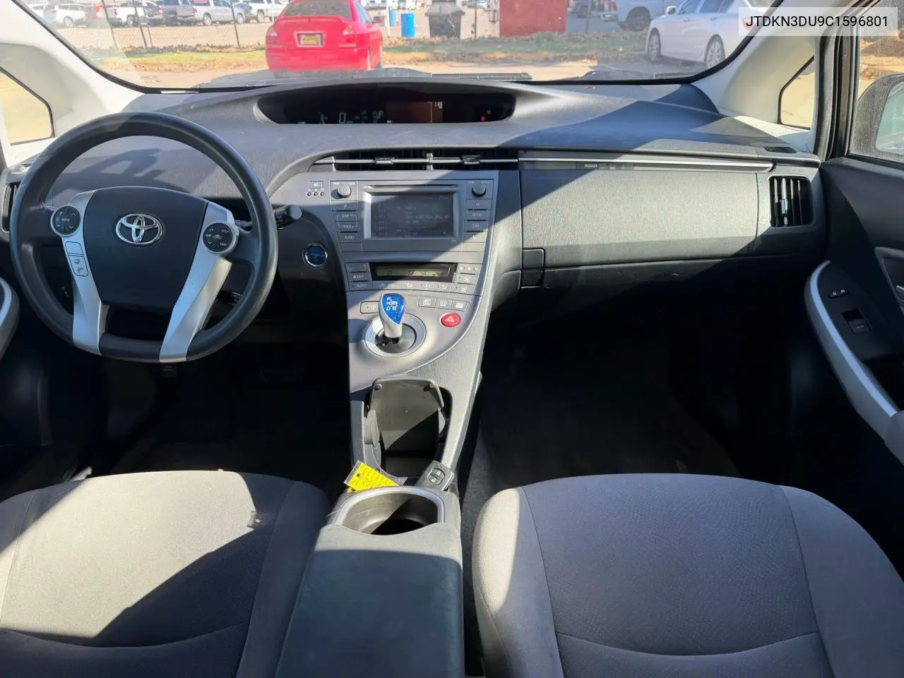 JTDKN3DU9C1596801 2012 Toyota Prius