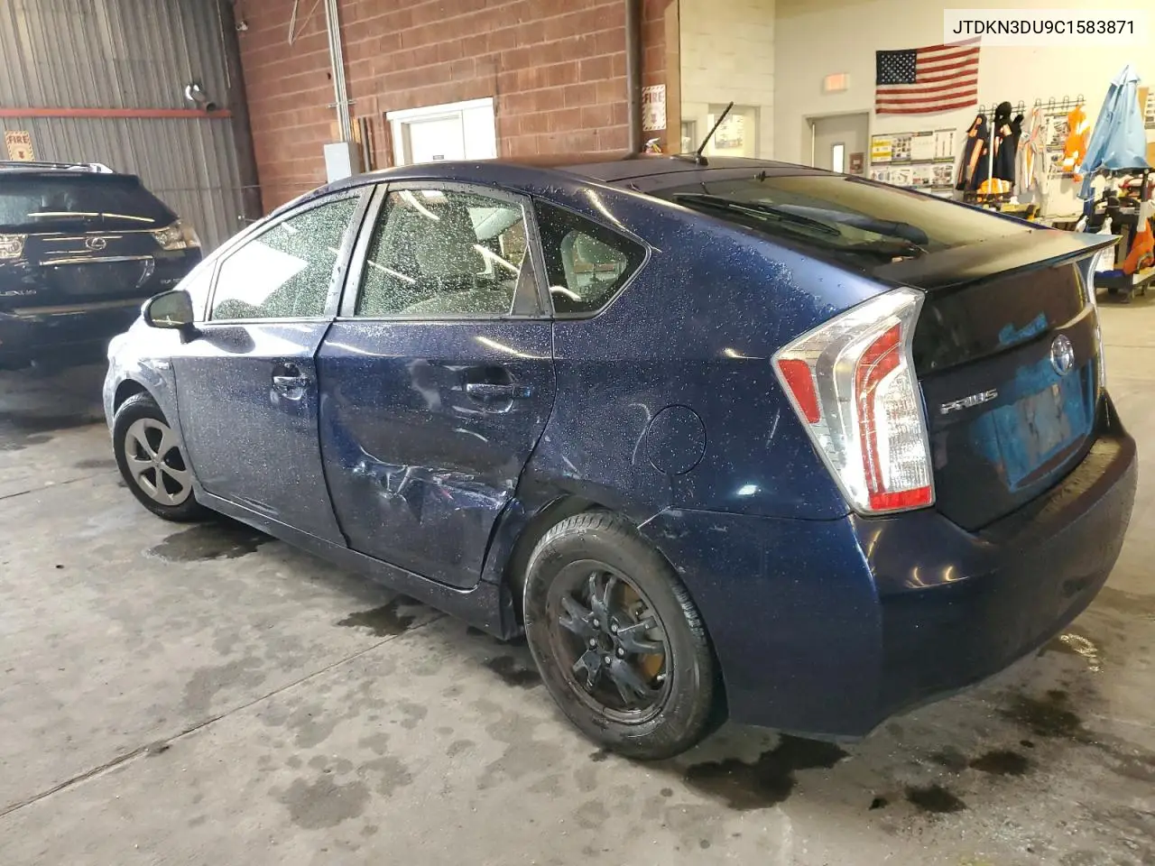 JTDKN3DU9C1583871 2012 Toyota Prius