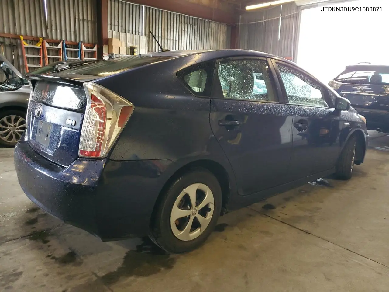 JTDKN3DU9C1583871 2012 Toyota Prius