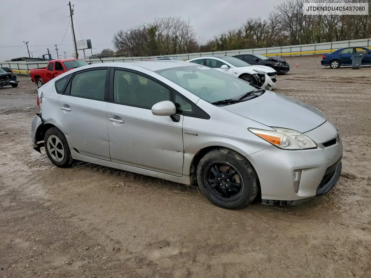 JTDKN3DU4C5437080 2012 Toyota Prius