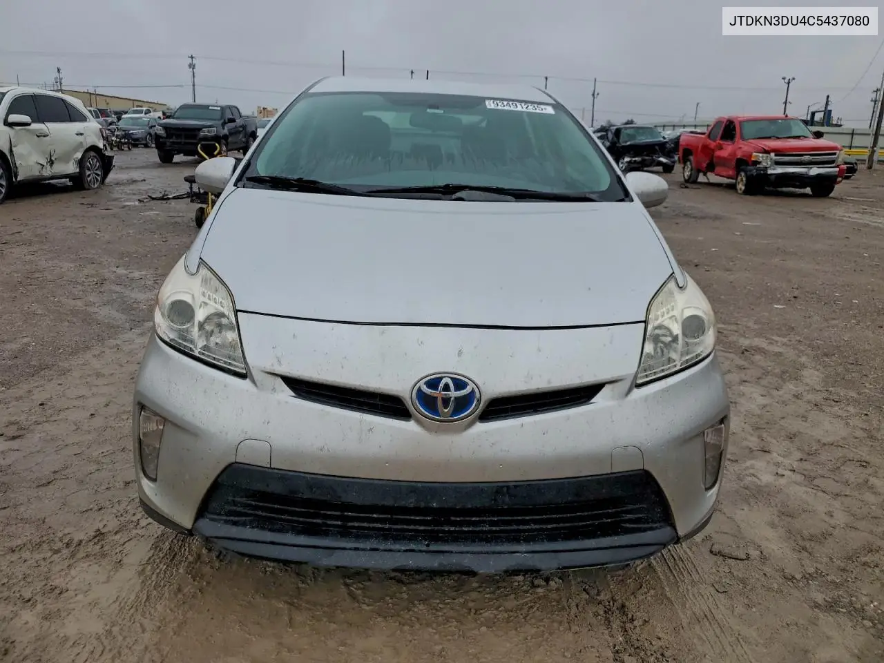 JTDKN3DU4C5437080 2012 Toyota Prius