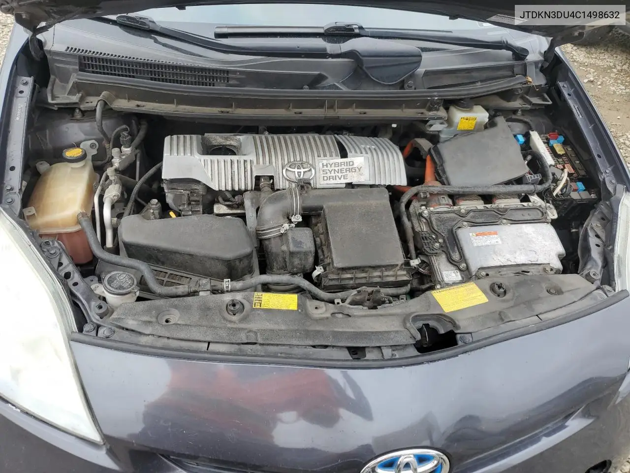 JTDKN3DU4C1498632 2012 Toyota Prius