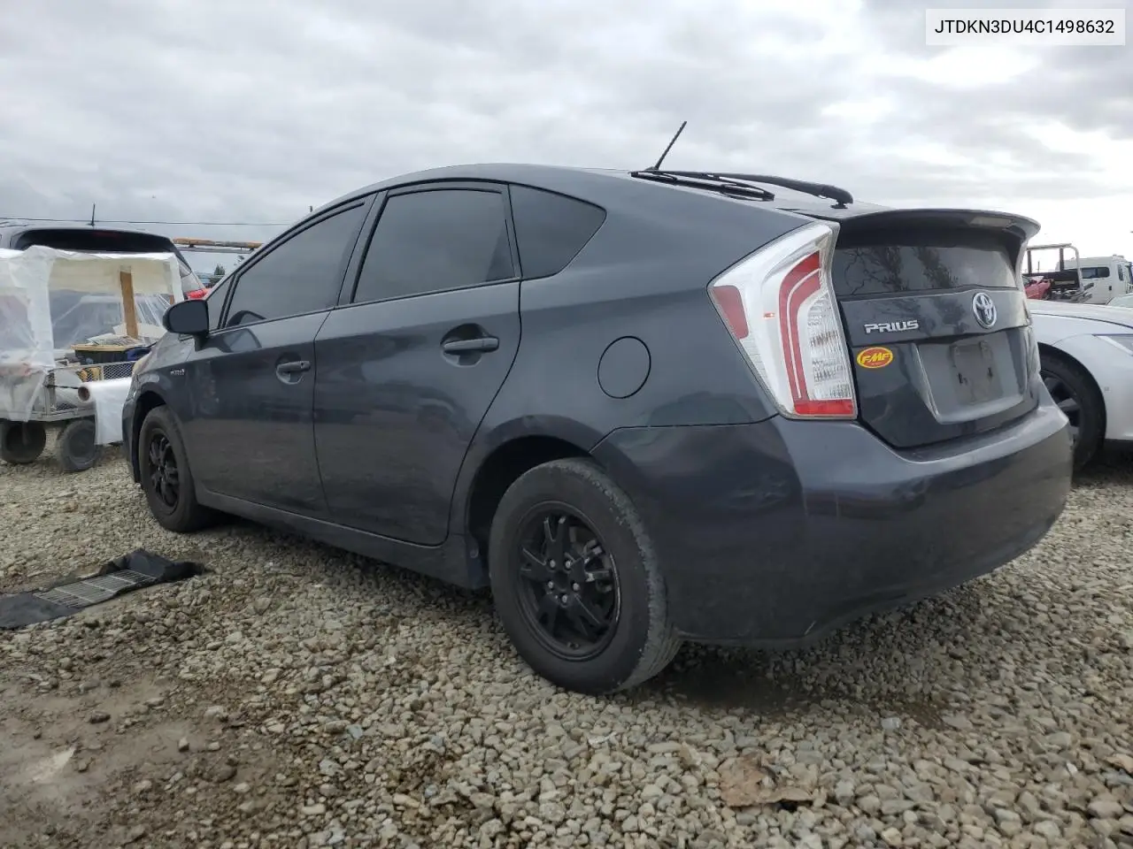 JTDKN3DU4C1498632 2012 Toyota Prius