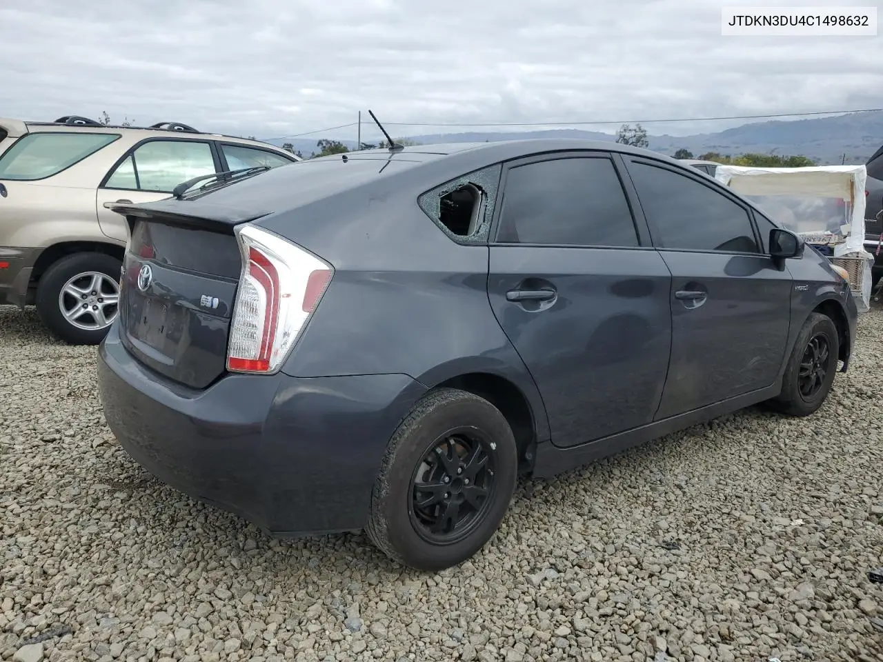 JTDKN3DU4C1498632 2012 Toyota Prius