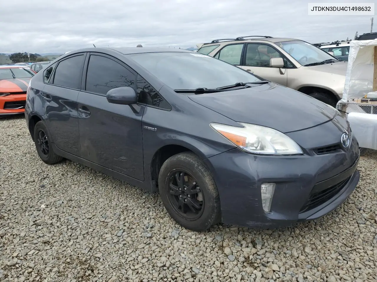 JTDKN3DU4C1498632 2012 Toyota Prius
