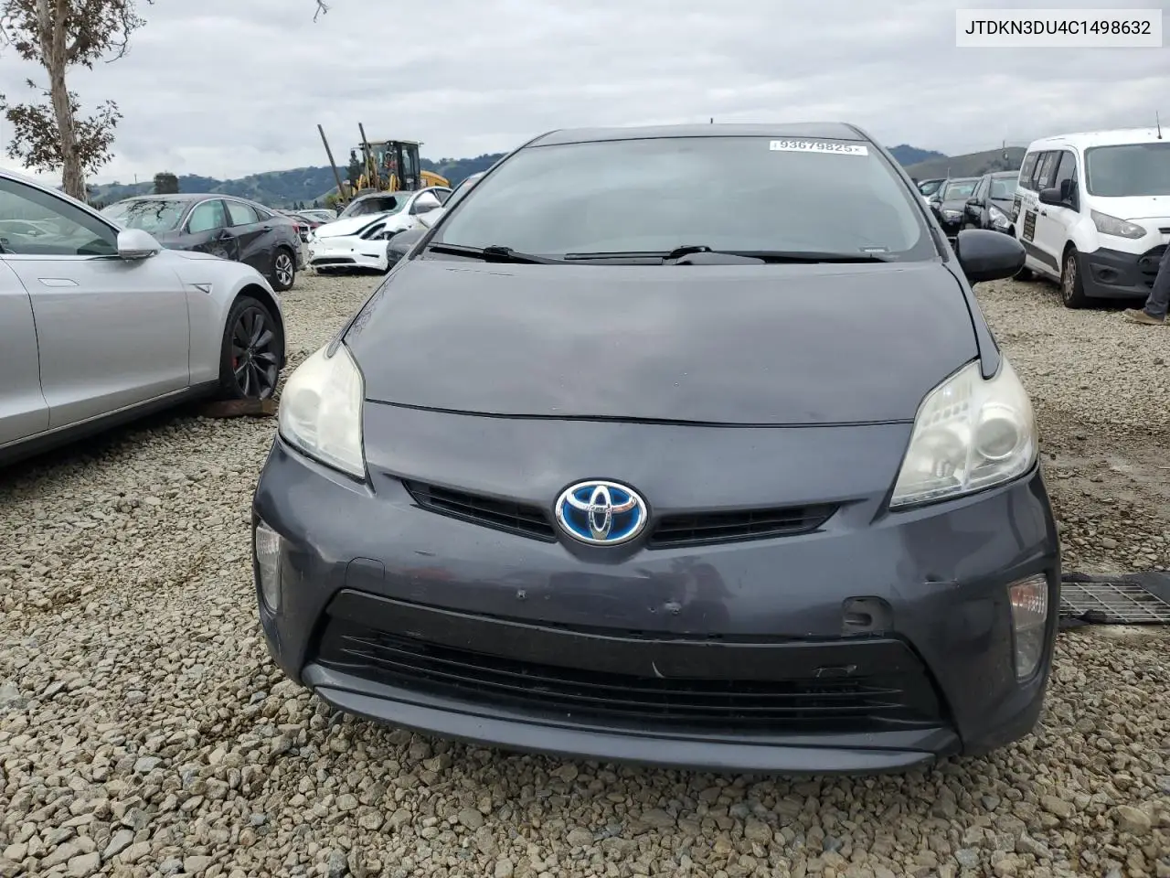 JTDKN3DU4C1498632 2012 Toyota Prius