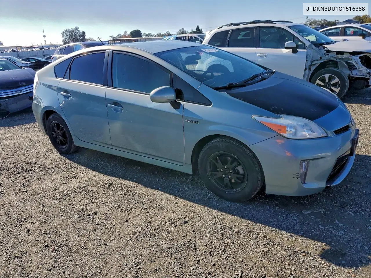 JTDKN3DU1C1516388 2012 Toyota Prius