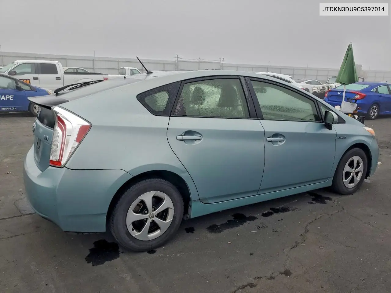 JTDKN3DU9C5397014 2012 Toyota Prius