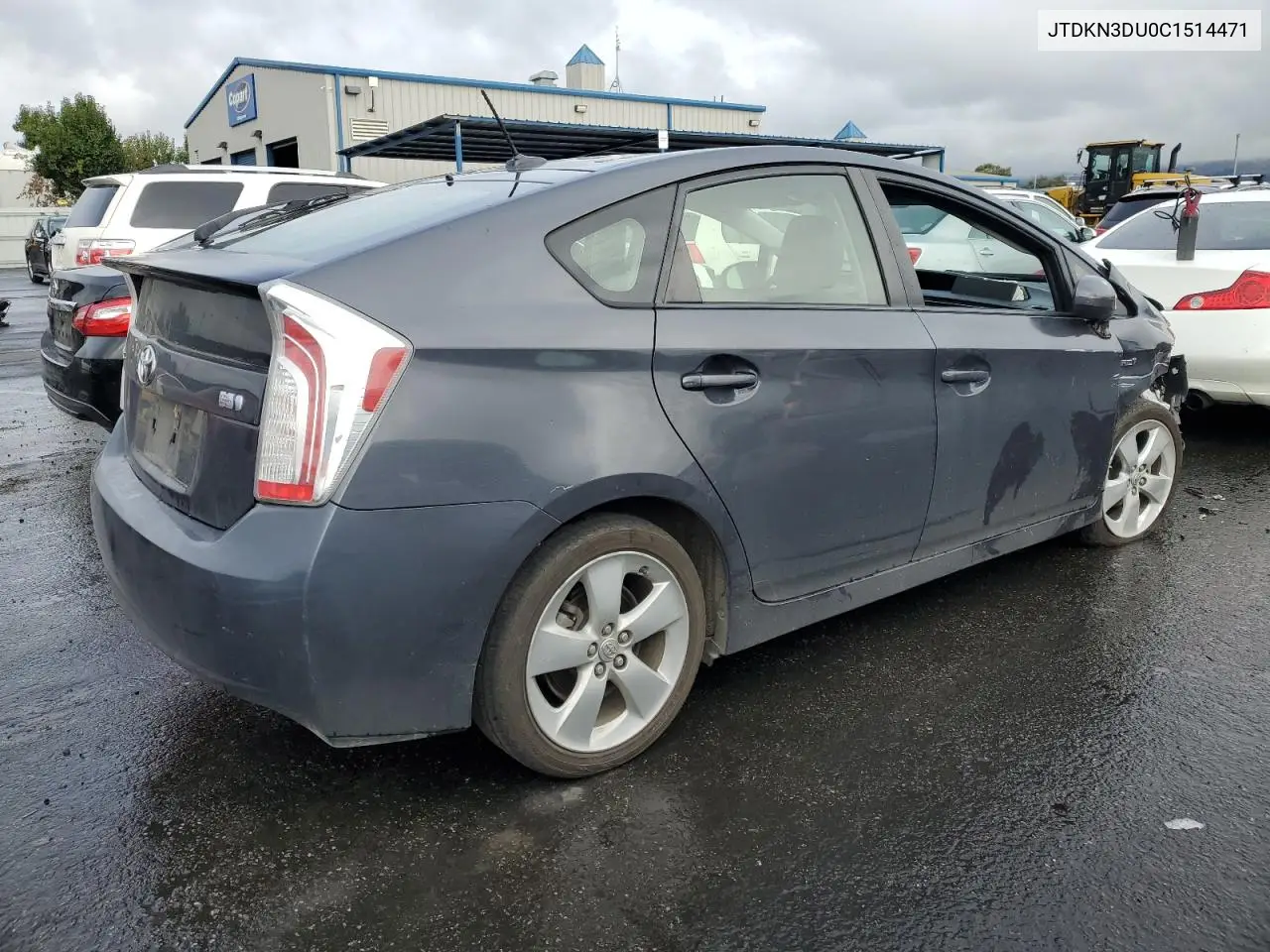 JTDKN3DU0C1514471 2012 Toyota Prius