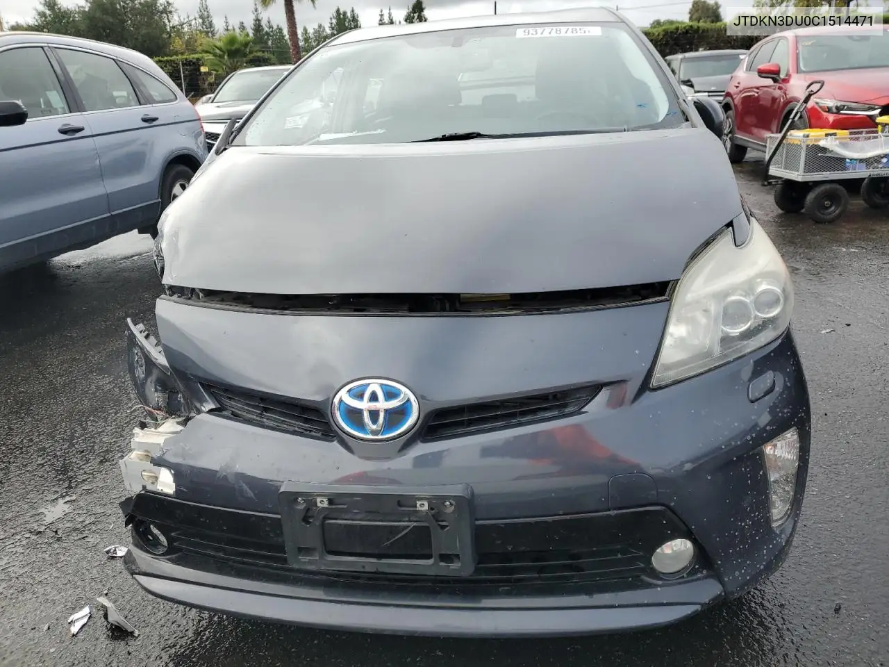 JTDKN3DU0C1514471 2012 Toyota Prius