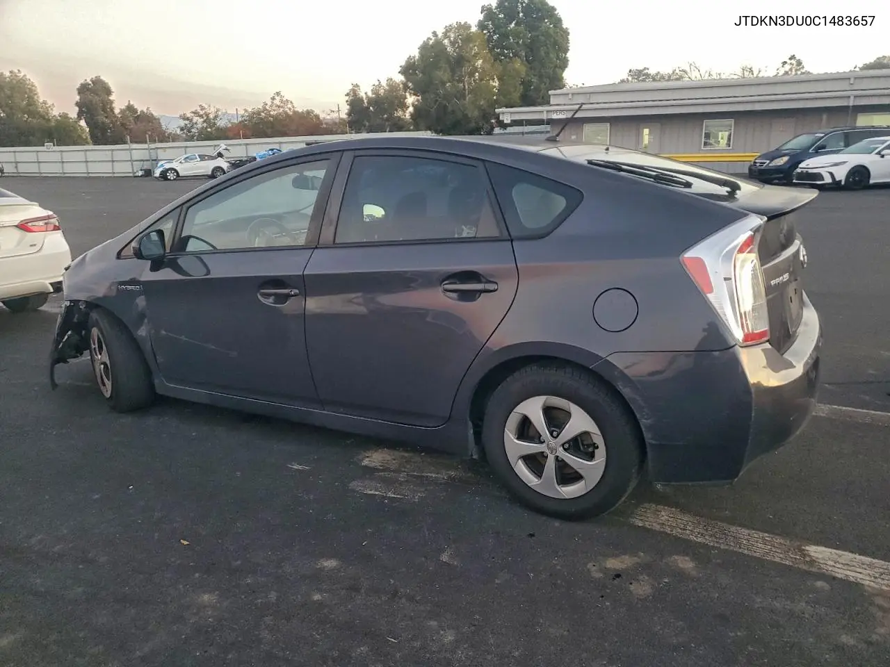 JTDKN3DU0C1483657 2012 Toyota Prius
