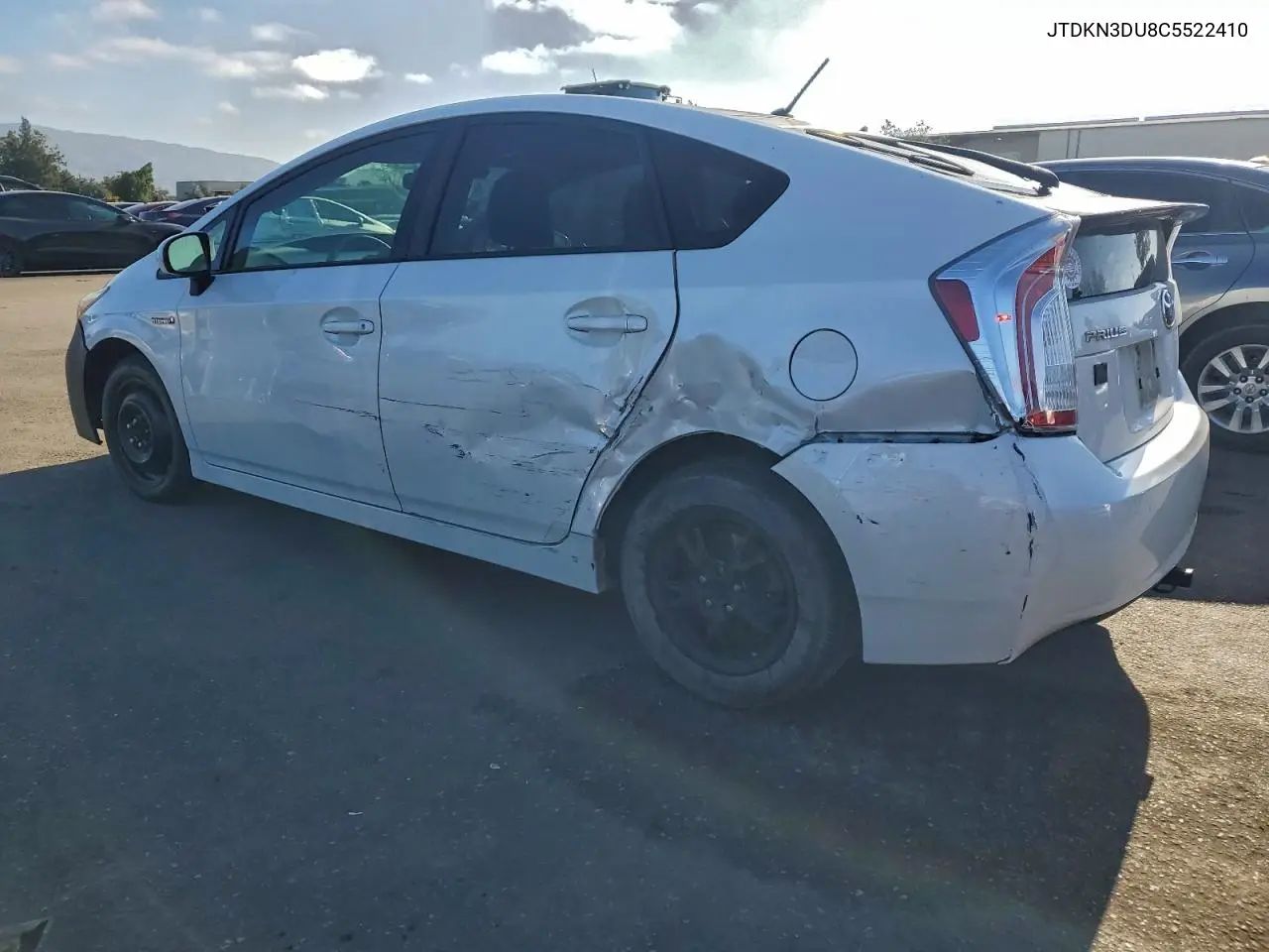 JTDKN3DU8C5522410 2012 Toyota Prius