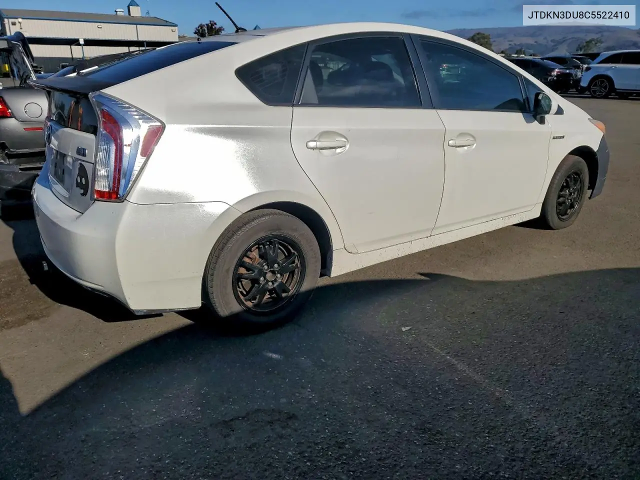 JTDKN3DU8C5522410 2012 Toyota Prius