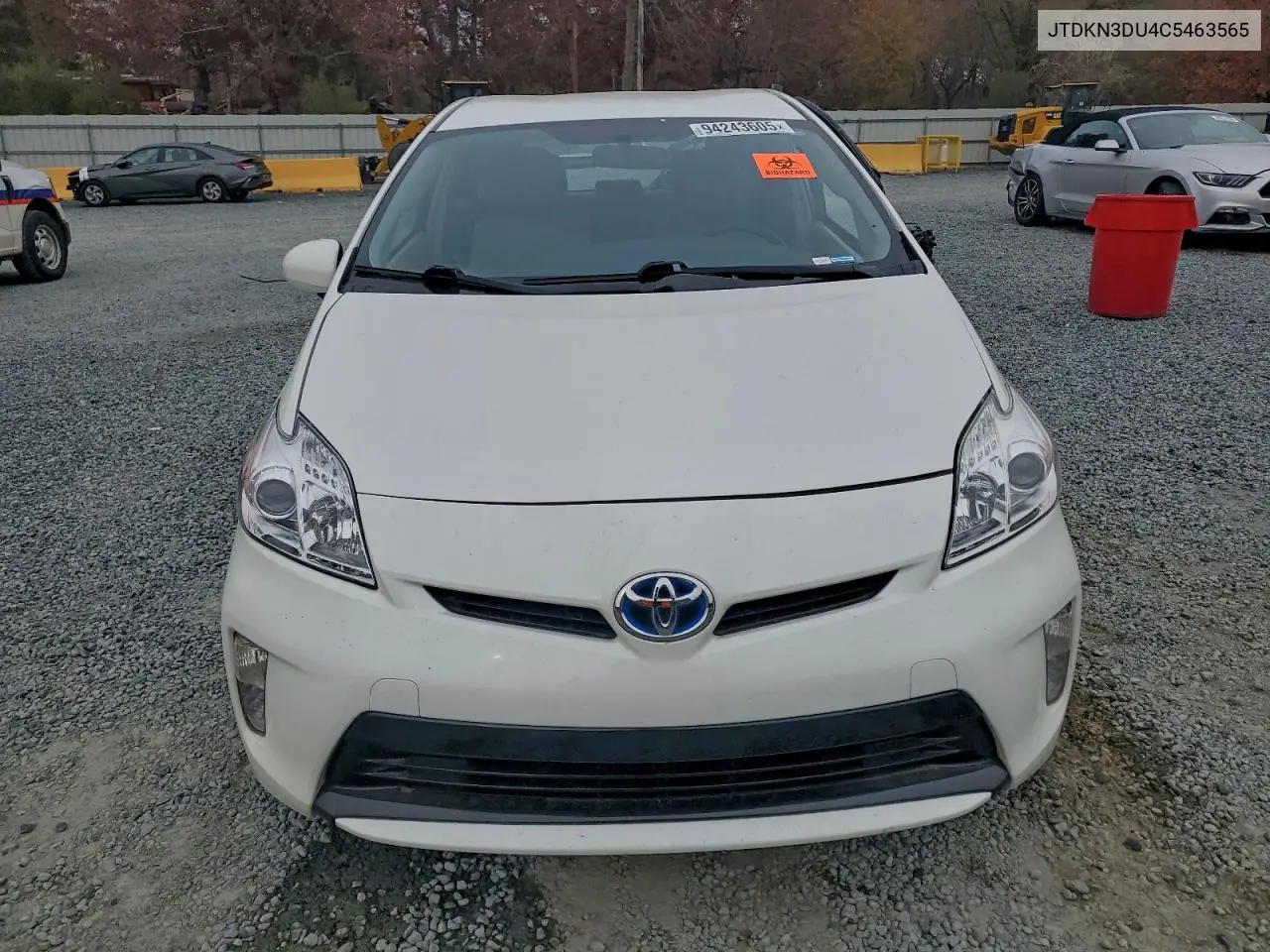 JTDKN3DU4C5463565 2012 Toyota Prius