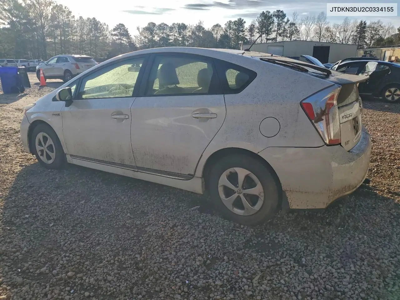 JTDKN3DU2C0334155 2012 Toyota Prius
