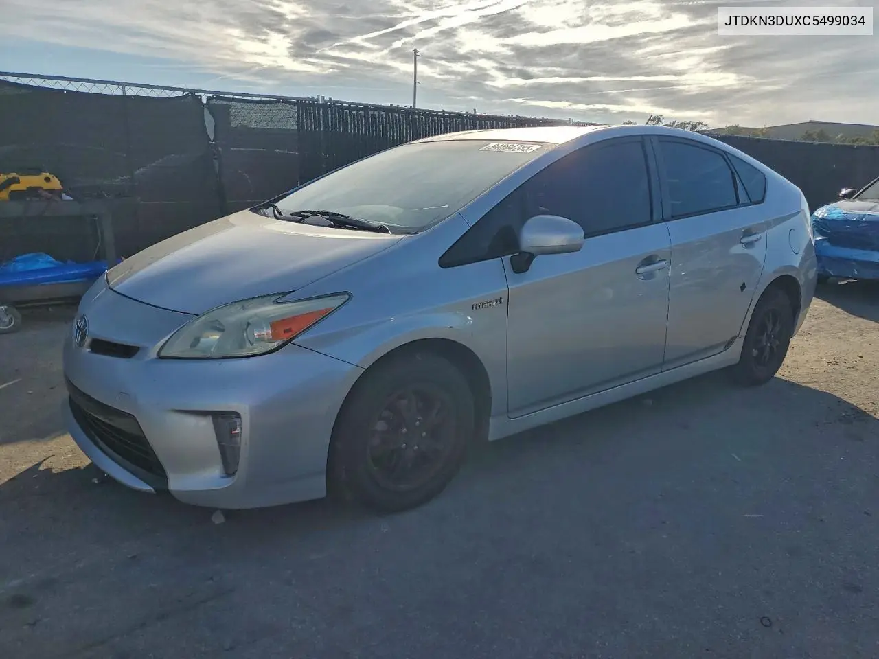 JTDKN3DUXC5499034 2012 Toyota Prius
