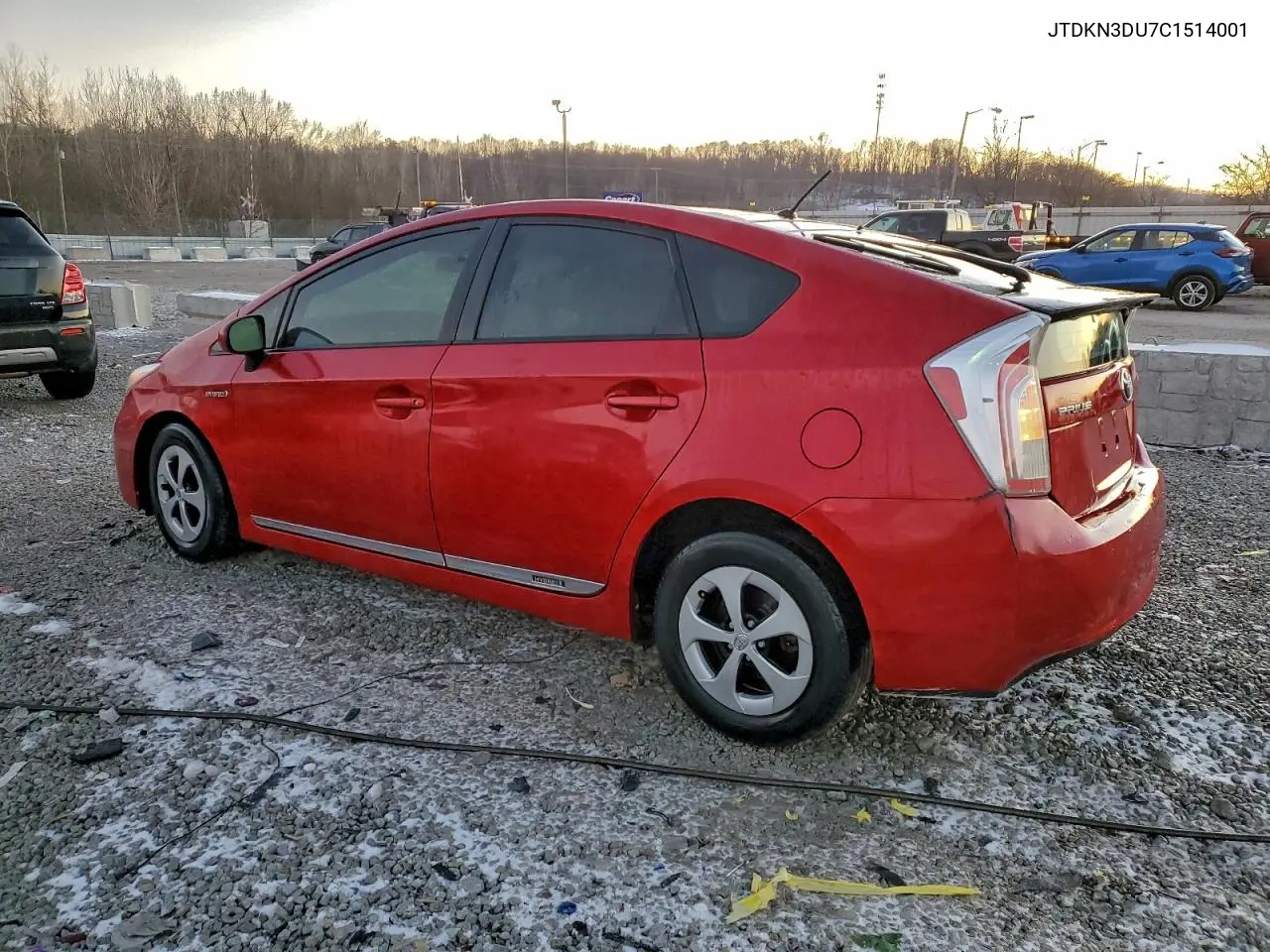 JTDKN3DU7C1514001 2012 Toyota Prius