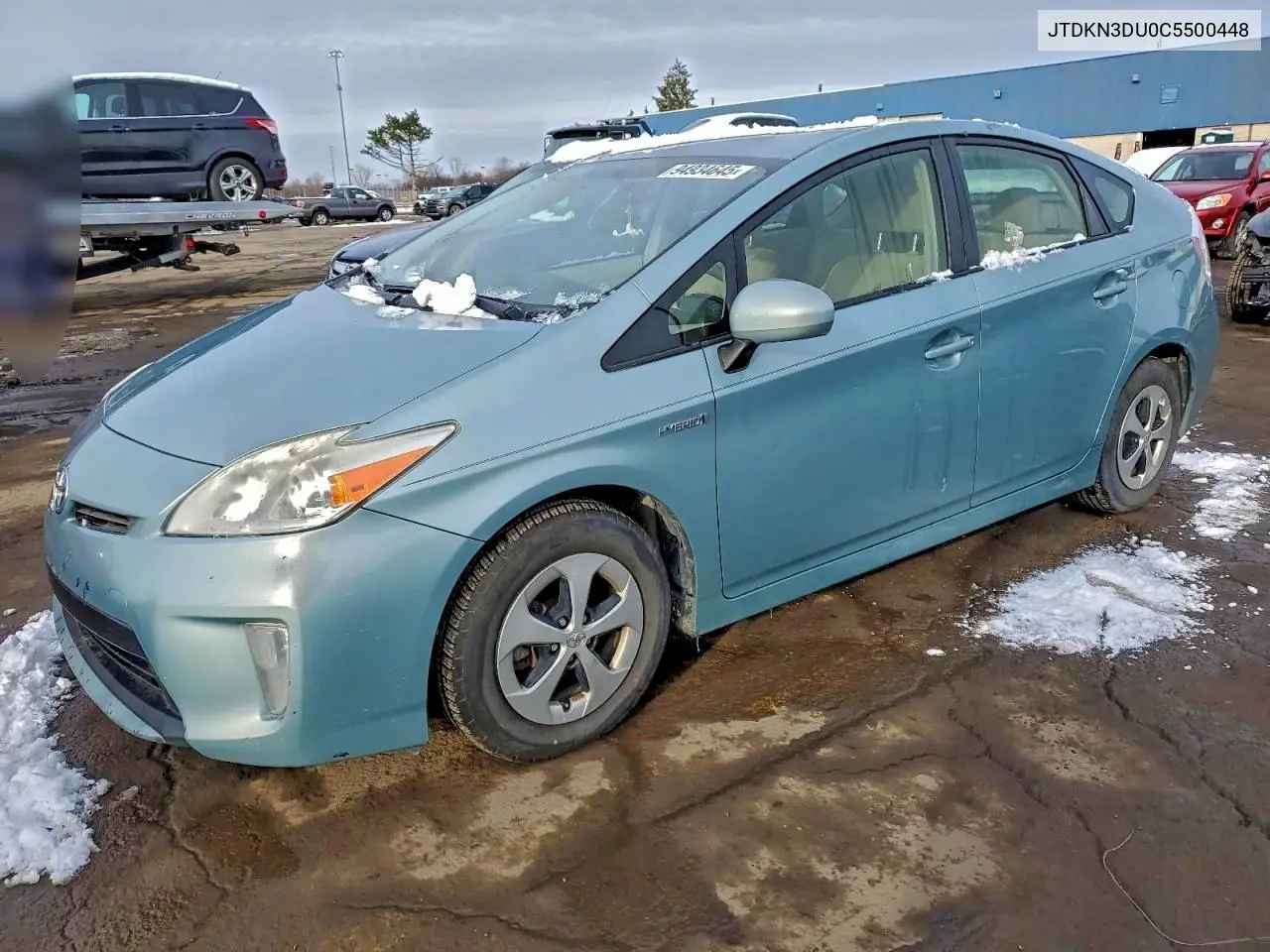 JTDKN3DU0C5500448 2012 Toyota Prius