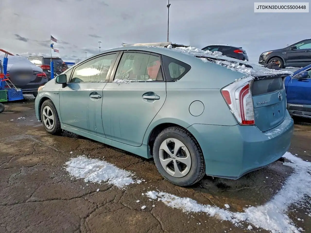 JTDKN3DU0C5500448 2012 Toyota Prius