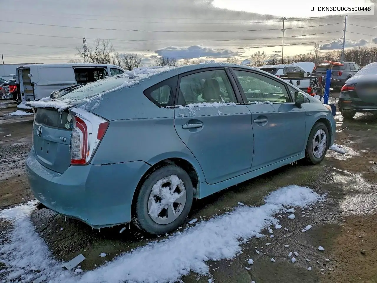 JTDKN3DU0C5500448 2012 Toyota Prius