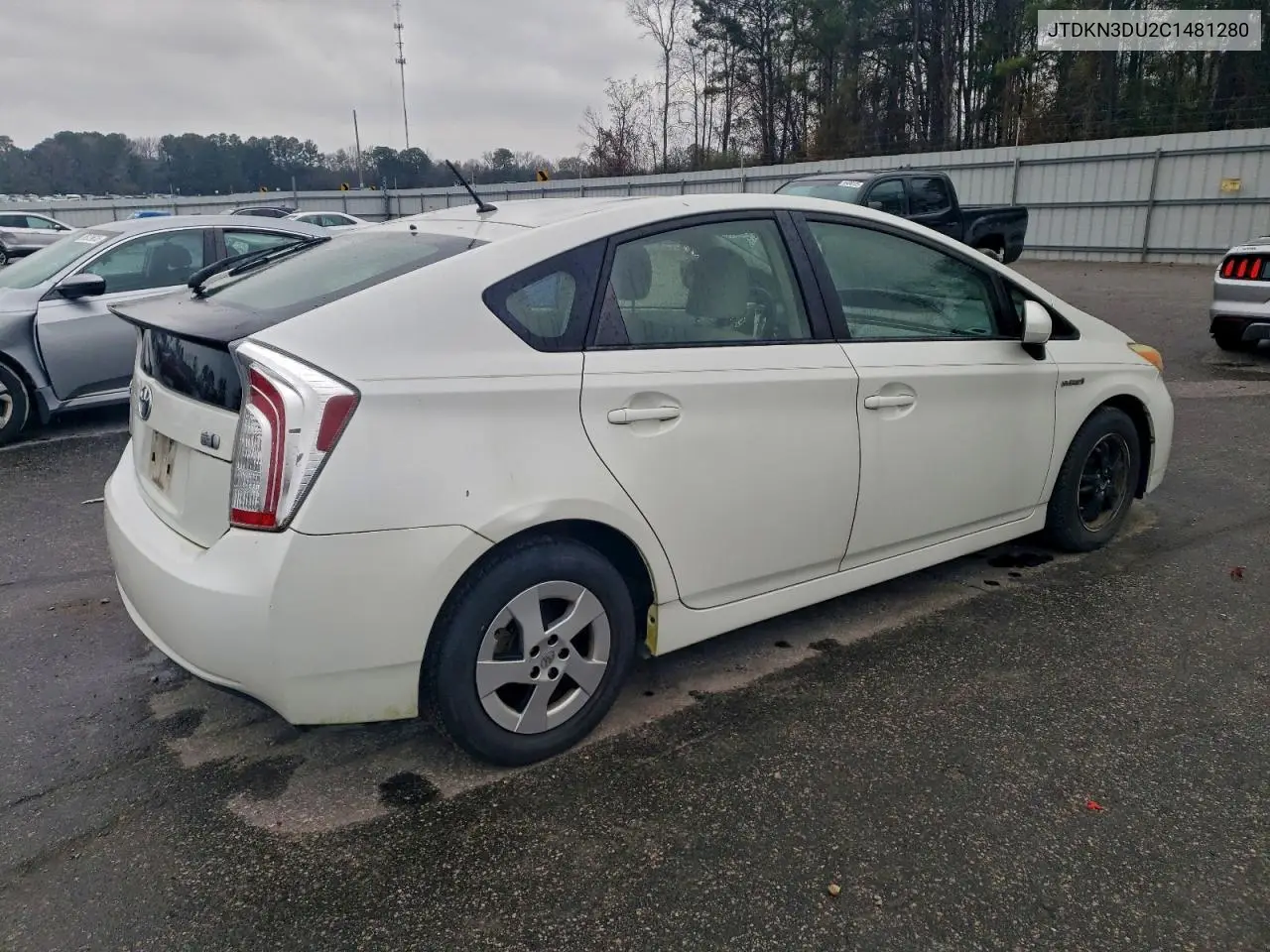 JTDKN3DU2C1481280 2012 Toyota Prius