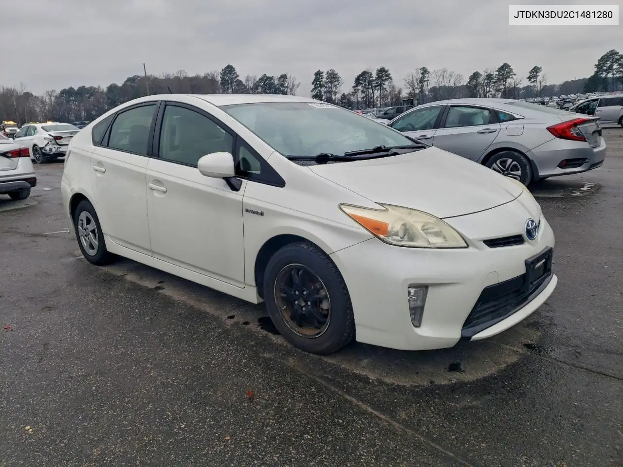 JTDKN3DU2C1481280 2012 Toyota Prius