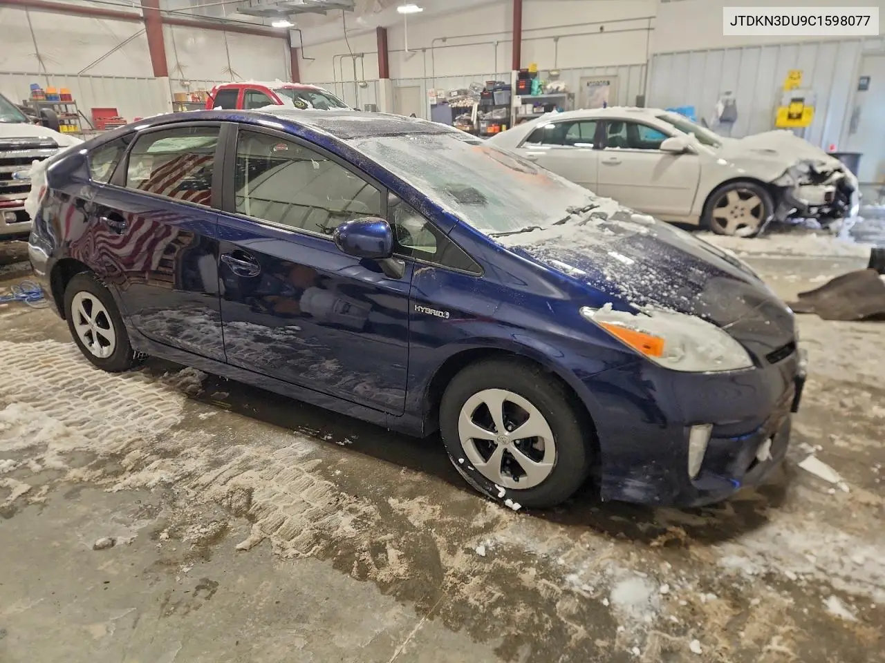 JTDKN3DU9C1598077 2012 Toyota Prius