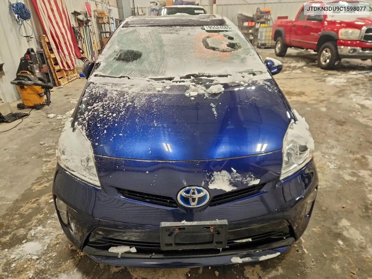 JTDKN3DU9C1598077 2012 Toyota Prius