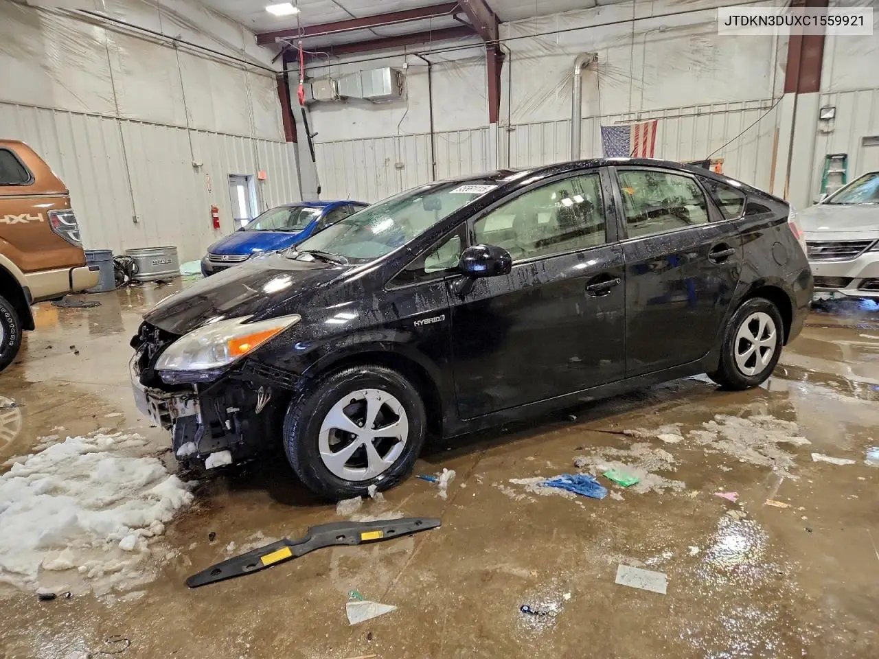 JTDKN3DUXC1559921 2012 Toyota Prius