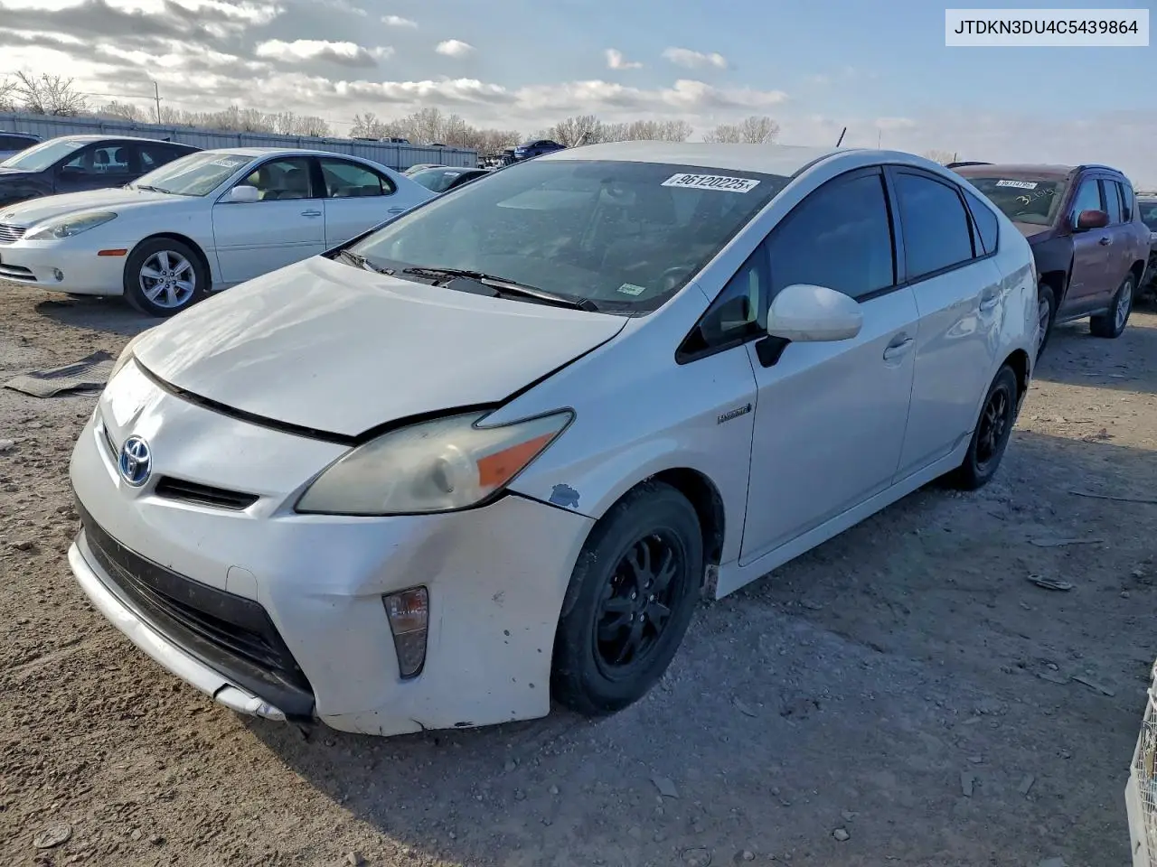 JTDKN3DU4C5439864 2012 Toyota Prius