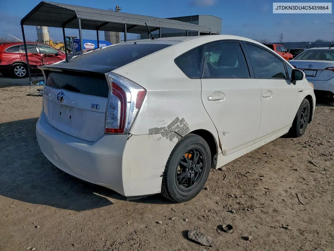 JTDKN3DU4C5439864 2012 Toyota Prius