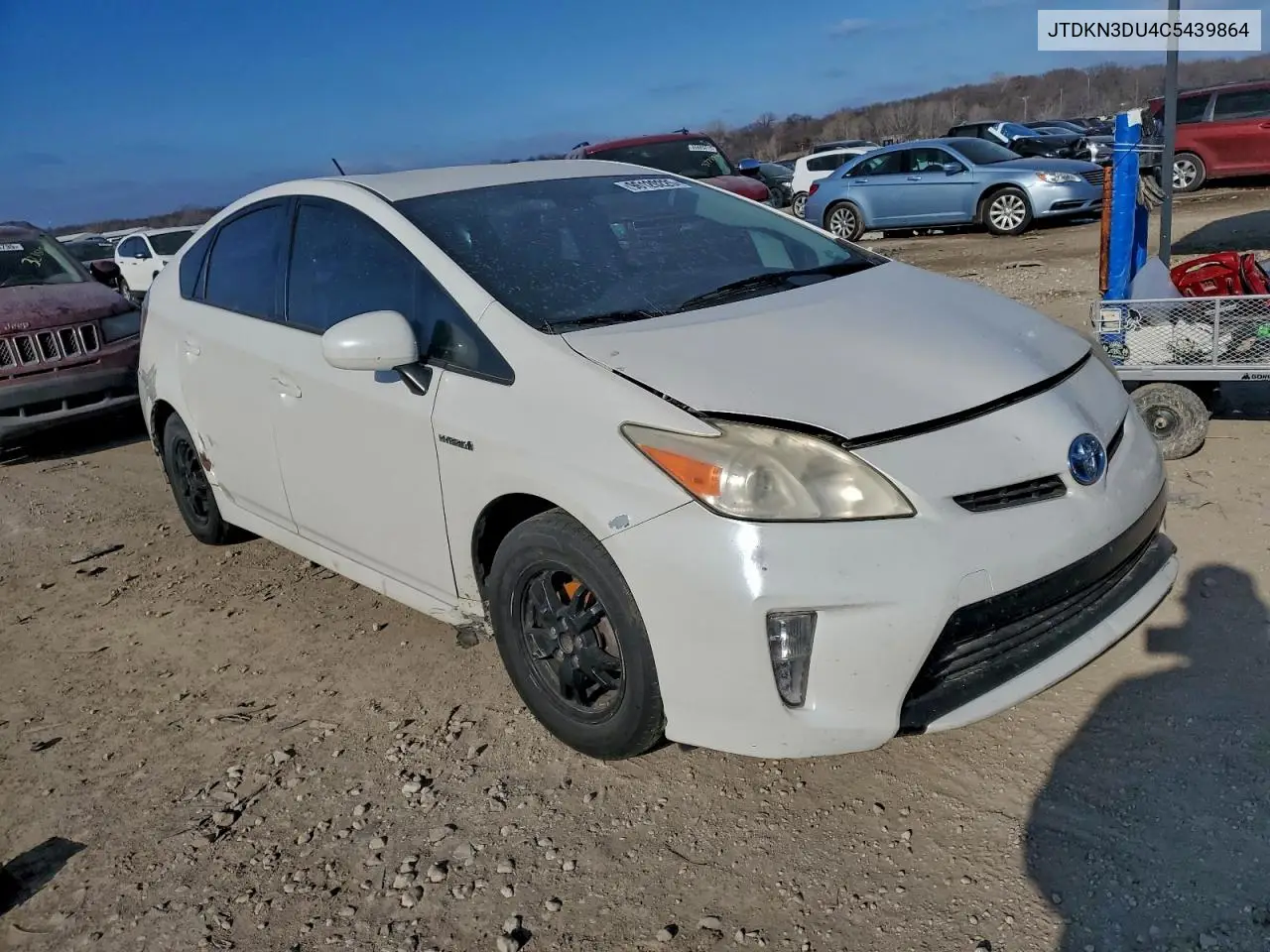 JTDKN3DU4C5439864 2012 Toyota Prius