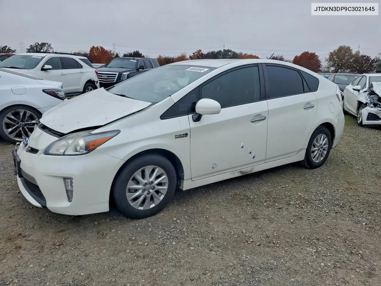 JTDKN3DP9C3021645 2012 Toyota Prius Plug-In
