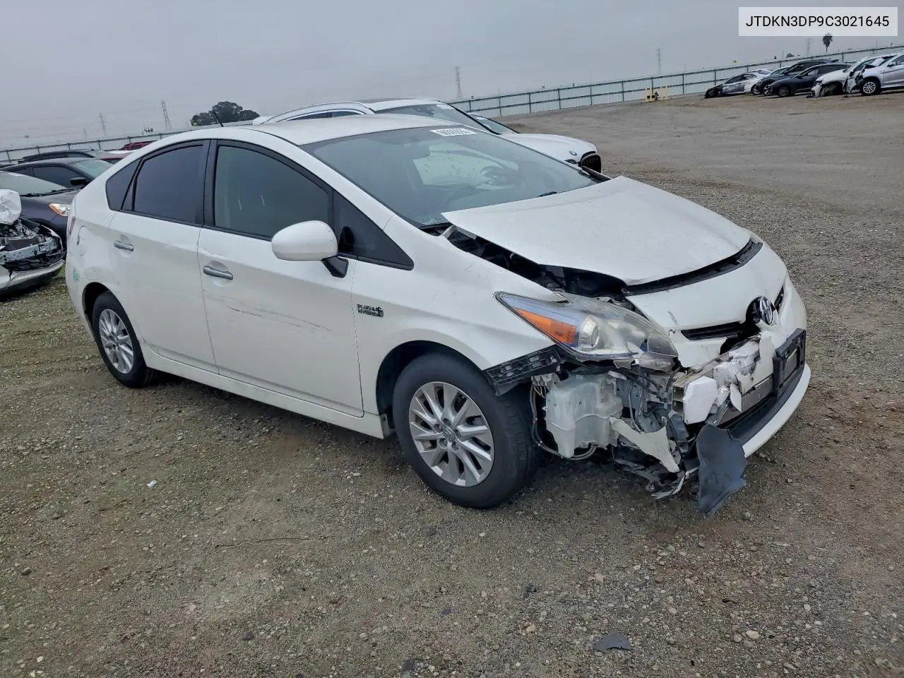 JTDKN3DP9C3021645 2012 Toyota Prius Plug-In