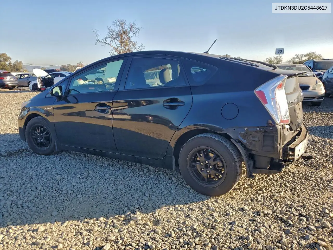 JTDKN3DU2C5448627 2012 Toyota Prius