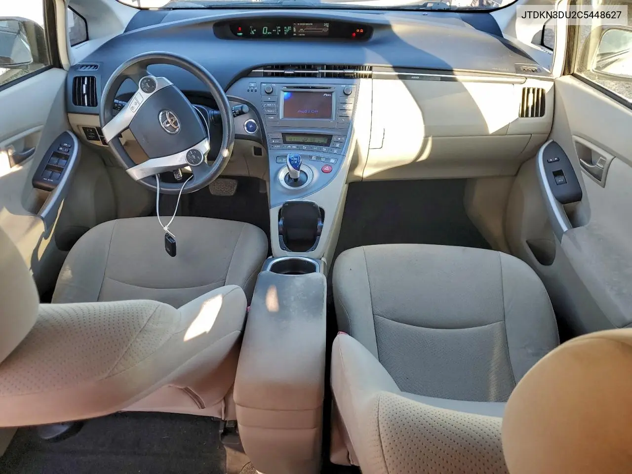 JTDKN3DU2C5448627 2012 Toyota Prius