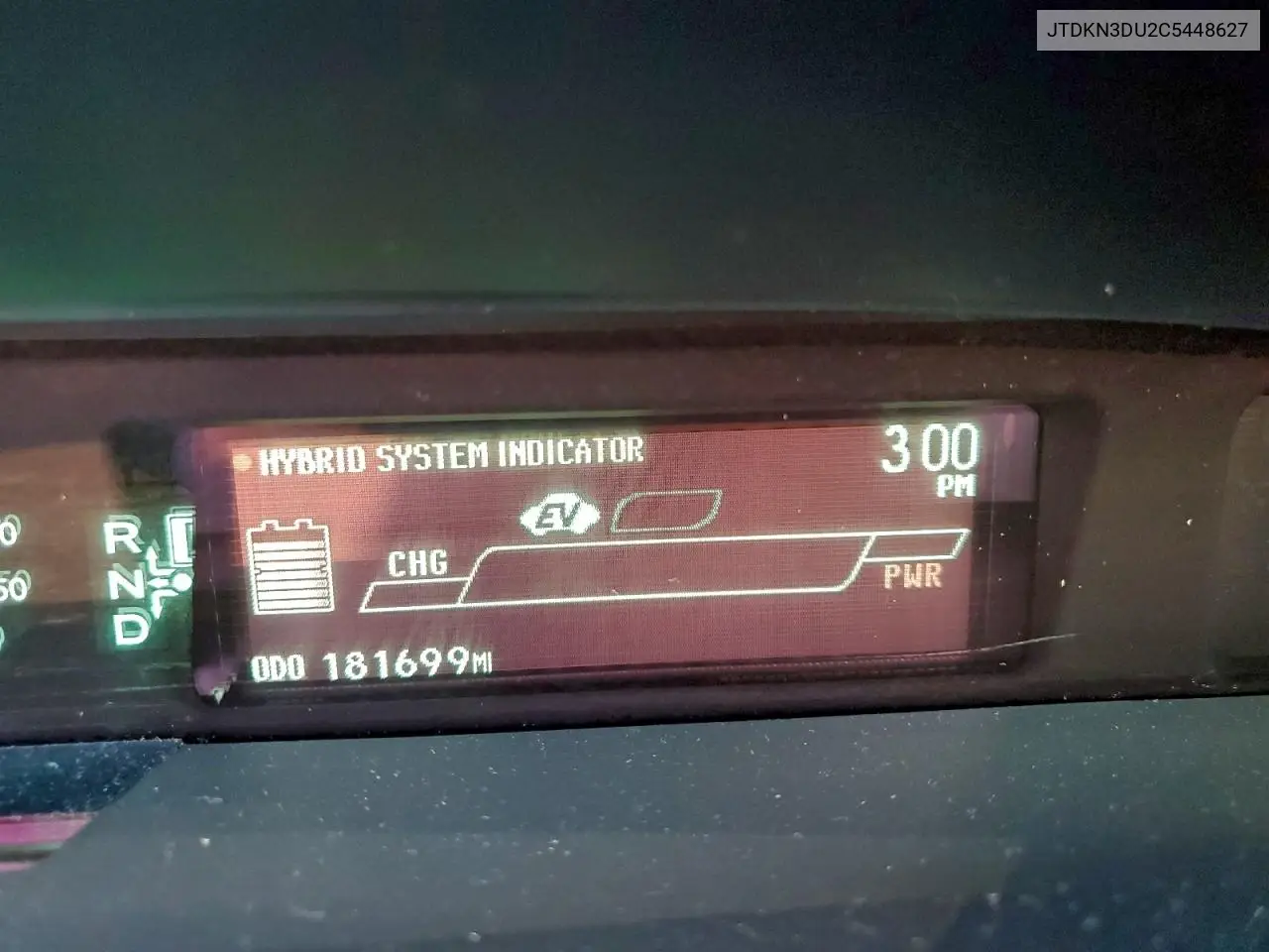 JTDKN3DU2C5448627 2012 Toyota Prius