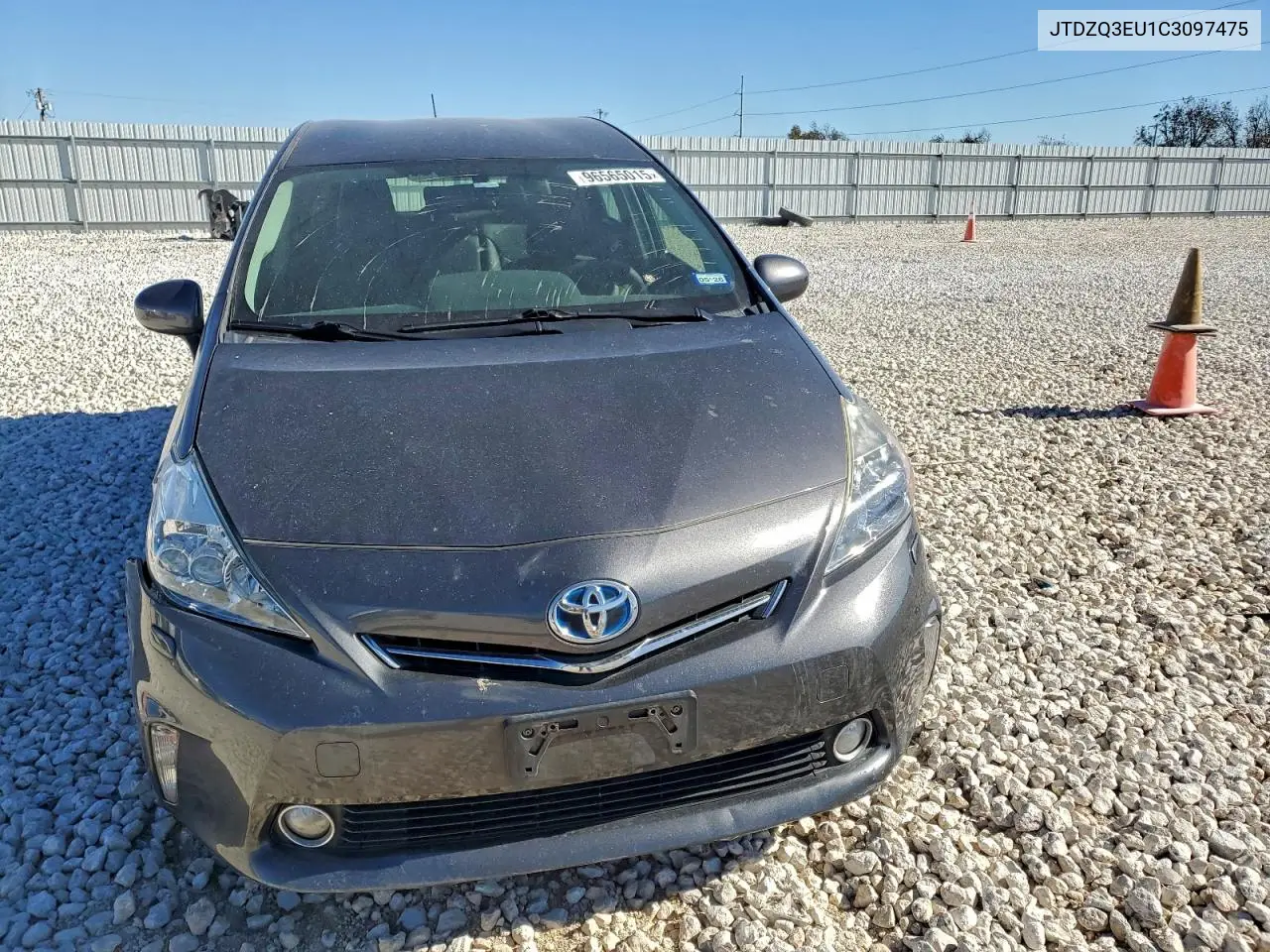 JTDZQ3EU1C3097475 2012 Toyota Prius V