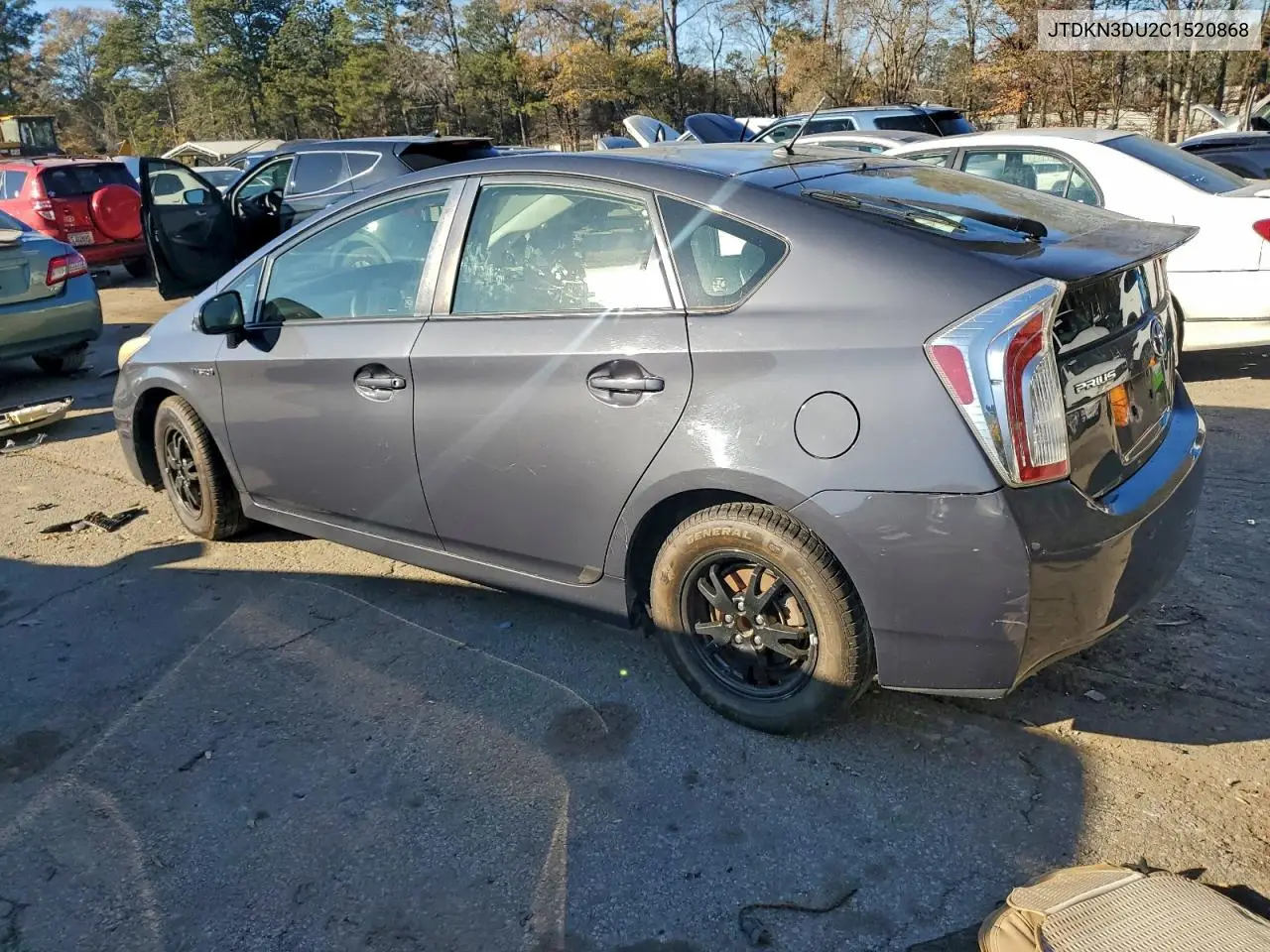 JTDKN3DU2C1520868 2012 Toyota Prius