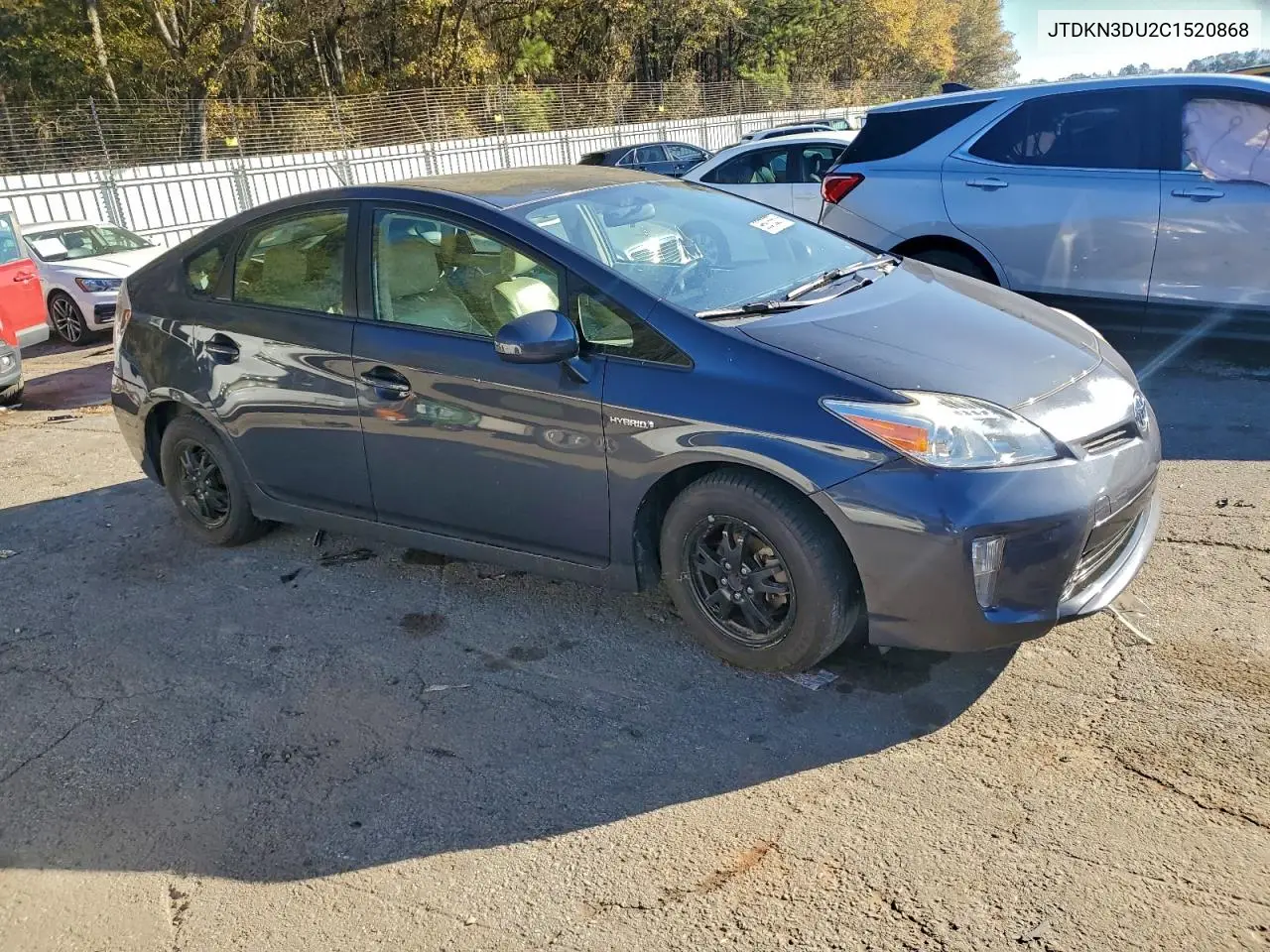 JTDKN3DU2C1520868 2012 Toyota Prius