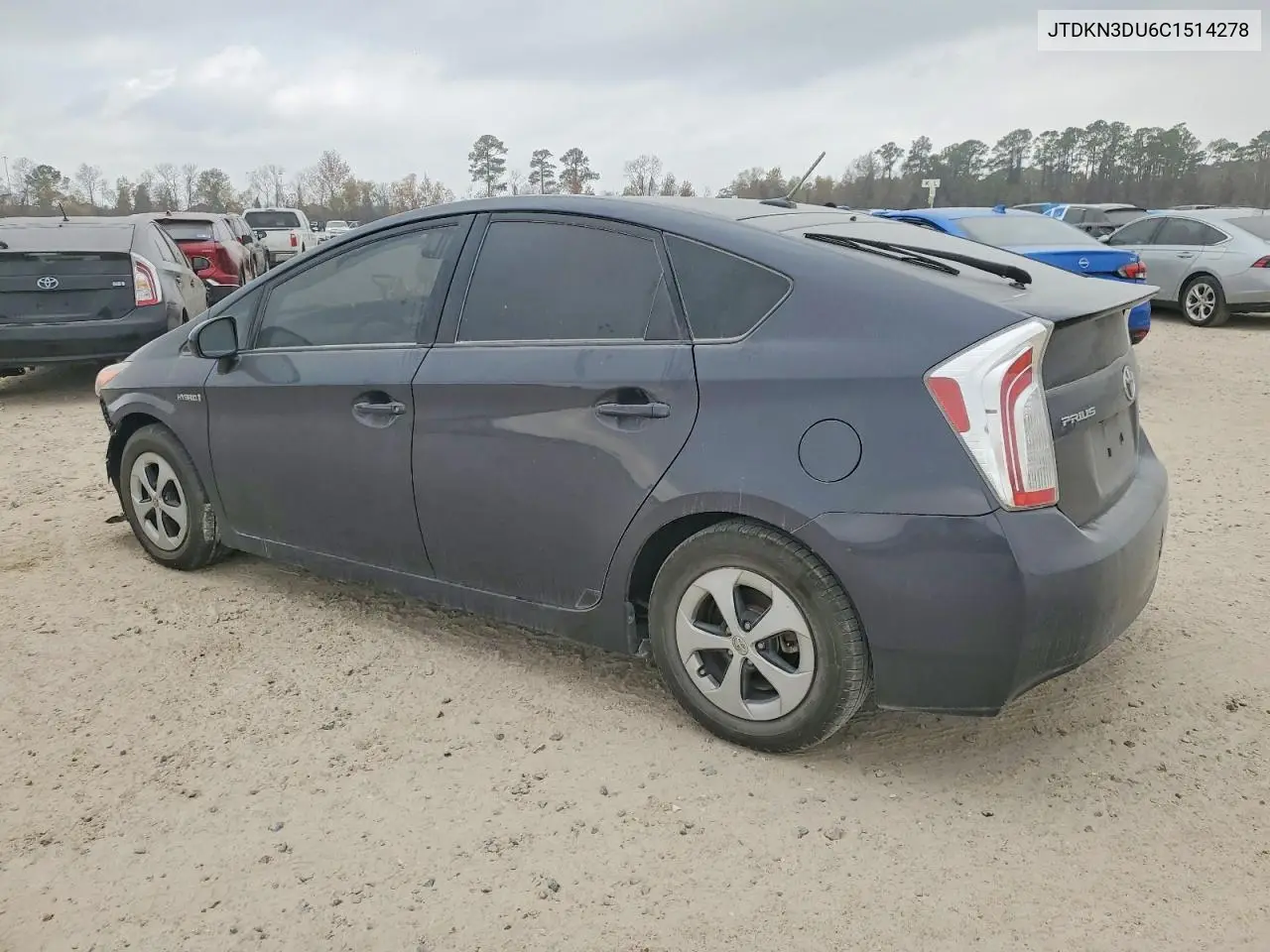 JTDKN3DU6C1514278 2012 Toyota Prius