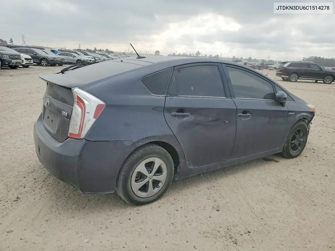 JTDKN3DU6C1514278 2012 Toyota Prius